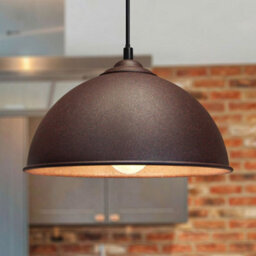 Long Life Lamps Company Vintage Industrial Ceiling Barn Pendant Light Rustic Lamp Shade H3055 - thumbnail 6