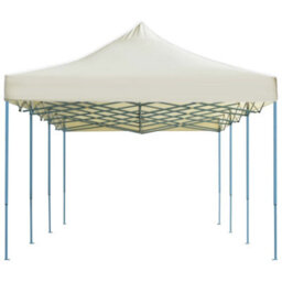 Berkfield Folding Pop-Up Party Tent 3X9 M Cream - thumbnail 3