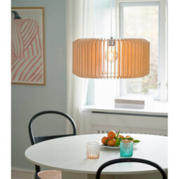 Nordlux Asti Wood Pendant Light Pattern Effects Brown,mains - thumbnail 4