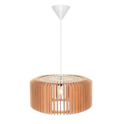 Nordlux Asti Wood Pendant Light Pattern Effects Brown,mains - thumbnail 3