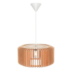 Nordlux Asti Wood Pendant Light Pattern Effects Brown,mains - thumbnail 2