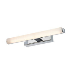 Luminosa Lighting Luminosa Modern Led Wall Lamp Chrome, Warm White 3000K 840Lm