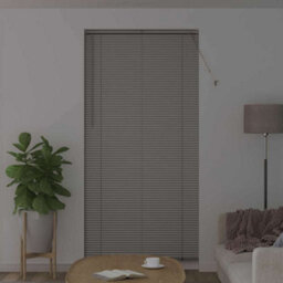 Walplus Window Blind With Curtains Manual Silver Aluminium - thumbnail 3