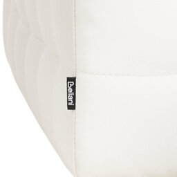 Beliani White Faux Leather Tufted Storage Ottoman Bench, Hinged Lid, 72 X 42 X 40 Cm - thumbnail 8