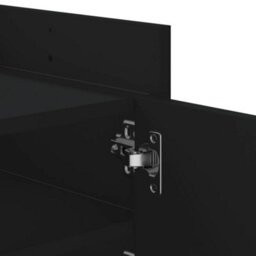 Berkfield Tv Cabinet Black 100X35X40 Cm Engineered Wood - thumbnail 9