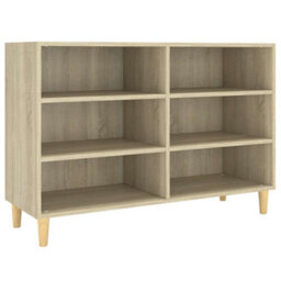 Berkfield Sturdy Sideboard Sonoma Oak 103.5X35X70 Cm Engineered Wood - thumbnail 1