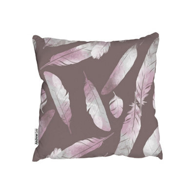 Andrew Lee Cushions - Imprints Bird Feathers (Cushion) / 60Cm X 60Cm - image 1