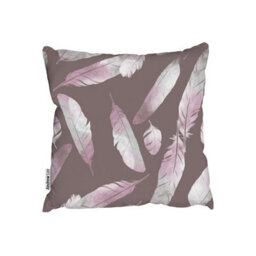 Andrew Lee Cushions - Imprints Bird Feathers (Cushion) / 60Cm X 60Cm - thumbnail 4
