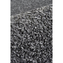 Melrose Relay Classic Mixed Fibres Charcoal Large Indoor Area Rug 140/200Cm - thumbnail 3