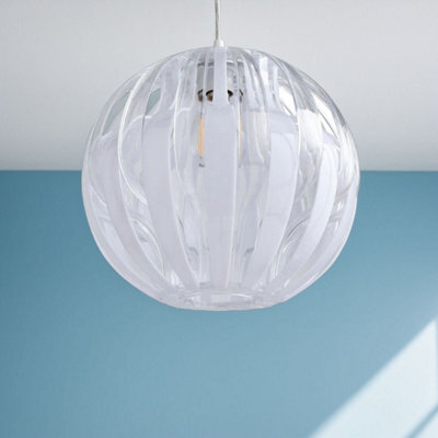 Pagazzi Lighting Pagazzi Bimber White Easy-Fit Pendant Shade - image 1