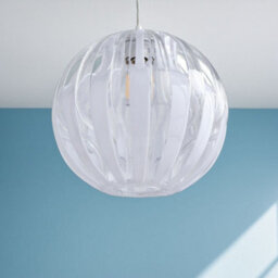 Pagazzi Lighting Pagazzi Bimber White Easy-Fit Pendant Shade - thumbnail 1