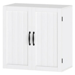 Levede Wall Cabinet Hanging Kitchen Cupboard Bathroom Storage Organiser - thumbnail 2