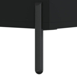 Berkfield Highboard Black 69.5X32.5X180 Cm Engineered Wood - thumbnail 8