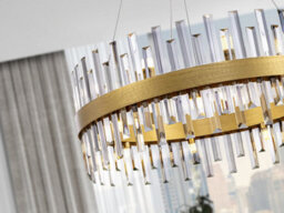 Luminosa Lighting Luminosa Grace Pendant Ceiling Light Gold 18Xg9 400Lm - Uk Stock - thumbnail 3