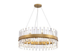 Luminosa Lighting Luminosa Grace Pendant Ceiling Light Gold 18Xg9 400Lm - Uk Stock - thumbnail 5