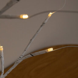 Samuel Alexander 60Cm Battery Powered Light Up Christmas Birch Tree With 24 Warm White Leds - thumbnail 3