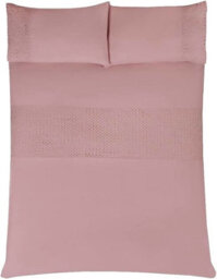 Smart Living Luxury Super Soft Stylish Lace Panel Duvet Cover With Pillowcases - thumbnail 3