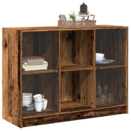 Berkfield Sideboard Old Wood 102X37X75.5 Cm Engineered Wood - thumbnail 3