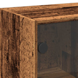 Berkfield Sideboard Old Wood 102X37X75.5 Cm Engineered Wood - thumbnail 8