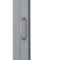 Teamson Home Mercer 46 X 53Cm Removable Mirrored Wall Cabinet, Grey - thumbnail 7