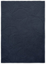 Ted Baker Romantic Magnolia Dark Blue 162708 Wool Rug-170Cm X 240Cm - thumbnail 1