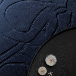 Ted Baker Romantic Magnolia Dark Blue 162708 Wool Rug-170Cm X 240Cm - thumbnail 2