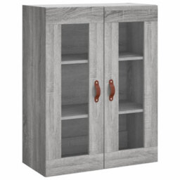 Berkfield Highboard Grey Sonoma 69.5X34X180 Cm Engineered Wood - thumbnail 5