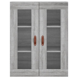 Berkfield Highboard Grey Sonoma 69.5X34X180 Cm Engineered Wood - thumbnail 6
