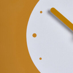 Beliani Pendulum Clock Bonneval 24 Cm With Cuckoo Yellow - thumbnail 8
