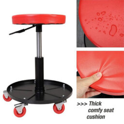 Creeper Seat Rolling Mechanic Stool Swivel Stool Storage - thumbnail 3