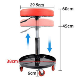 Creeper Seat Rolling Mechanic Stool Swivel Stool Storage - thumbnail 2