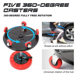 Creeper Seat Rolling Mechanic Stool Swivel Stool Storage - thumbnail 5