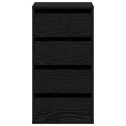 Walplus Chest Of Drawers Black Oak 40 X 41 X 76 Cm Engineered Wood - thumbnail 7