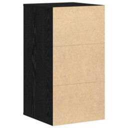 Walplus Chest Of Drawers Black Oak 40 X 41 X 76 Cm Engineered Wood - thumbnail 6