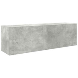 Walplus Bathroom Wall Cabinet Concrete Grey 100X25X30 Cm Engineered Wood - thumbnail 2