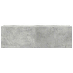 Walplus Bathroom Wall Cabinet Concrete Grey 100X25X30 Cm Engineered Wood - thumbnail 5