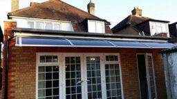 Canofix UK Canofix Door Canopy Pc 6500 Width X 1500 Projection (Grey Bracket - Bronze Sheet) - thumbnail 2