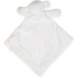 Mumbles Unisex Lamb Snuggy Plush Fleece Comforter / Blanket Cream (M) - thumbnail 2