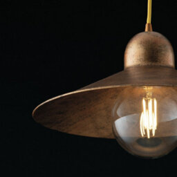 Luminosa Lighting Luminosa Orleans Dome Wall Light Copper 39X13Cm - thumbnail 2