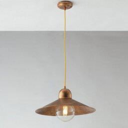 Luminosa Lighting Luminosa Orleans Dome Wall Light Copper 39X13Cm - thumbnail 3