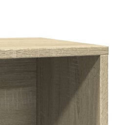 Vidaxl Cat Litter Box Enclosure Sonoma Oak 80X50X45 Cm Engineered Wood - thumbnail 9
