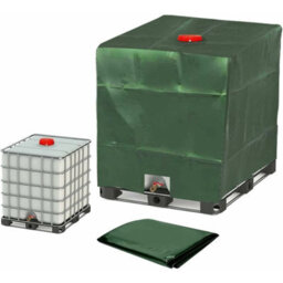 Tarpaulin For 1000L Ibc Tank, Water Tank Tarpaulin, Protective Cover, Dustproof Green - 120 X 100 116 Cm - thumbnail 6