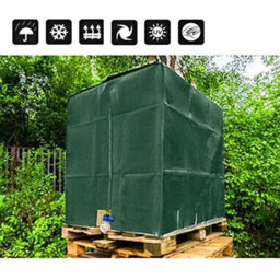 Tarpaulin For 1000L Ibc Tank, Water Tank Tarpaulin, Protective Cover, Dustproof Green - 120 X 100 116 Cm - thumbnail 5