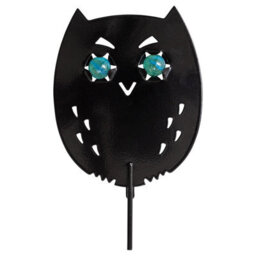 4 X Life-Sized Decoy Owls - Weatherproof Bird, Cat, Rodent & Small Mammal Garden Scaring Device With Realistic Reflective Eyes - thumbnail 3