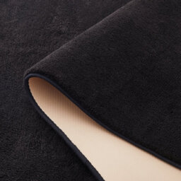 Bedlooms Black Pashmina Rug 200X290Cm, Soft Thick Piles, Hypoallergenic Modern Area Rugs And Bedroom Rug - thumbnail 3