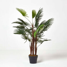 Homescapes Artificial Green Handcrafted 'lady Palm' Tree Rhapis Plant With Pot, 90 Cm - thumbnail 5