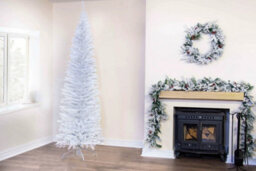 Christmas Tree World The 8Ft/240Cm White Italian Pencilimo Christmas Tree - thumbnail 7