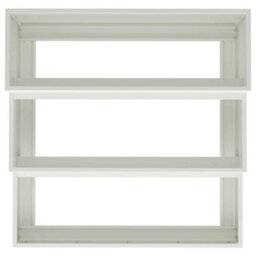 Berkfield Modern Garden Planter White 90 X 90 X 35 Cm Steel - thumbnail 8