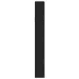 Vidaxl Mirror Jewellery Cabinet Wall Mounted Black 30X8.5X67 Cm - thumbnail 6