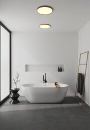Nordlux Oja Plastic Ceiling Light 25,000 Hrs Brown,mains Led - thumbnail 3